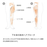 カモレグ2.0(KAMOLEG 2.0) ブルー(BLUE) アンドメディカル(&MEDICAL) フィットネス ルームシューズ スリッパ
