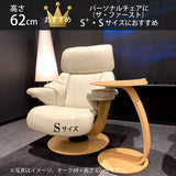 カリモク サイドテーブル 丸テーブル TU0107 高さ62cm ウォールナット コの字型 ソファテーブル 国産 机 おしゃれ 木製 karimoku