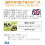 フランスベッド らくピタ 羊毛 ベッドパッドII Ｋ キング 敷きパッド 036031861 france bed