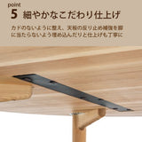 カリモク ダイニングテーブル DW3861 直径110cm 丸テーブル 円形 4本脚 4人用 食卓 日本製 karimoku