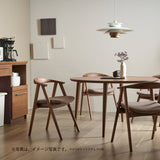 カリモク ダイニングテーブル DW3861 直径110cm 丸テーブル 円形 4本脚 4人用 食卓 日本製 karimoku